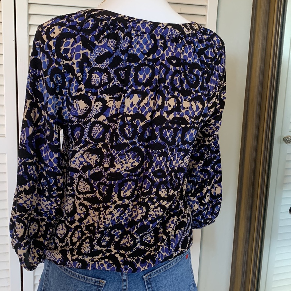 Tibi Silk Python Print Blouse - image 7